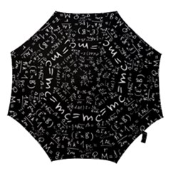 Science Albert Einstein Formula Mathematics Physics Special Relativity Hook Handle Umbrellas (medium) by Sudhe