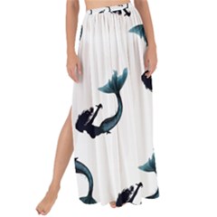 Moody Mermaids Maxi Chiffon Tie-up Sarong by VeataAtticus