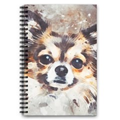 Chihuahua Dog Cute Pets Small 5 5  X 8 5  Notebook by Wegoenart