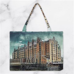 Architecture City Building Travel Medium Tote Bag by Wegoenart
