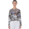 Building Architecture Columns Women s Slouchy Sweat View1