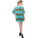 Seamless Repeating Tiling Tileable Oversized Chiffon Top View2