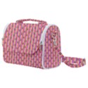 pink stripe & roses Satchel Shoulder Bag View1