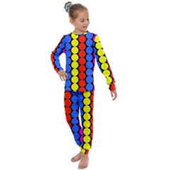 Dots 3d Kids  Long Sleeve Set  by impacteesstreetwearsix