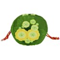 Buttercup Ranunculus Globe Flower Drawstring Bucket Bag View3