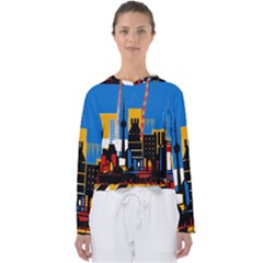 Architecture City House Window Women s Slouchy Sweat by Pakrebo