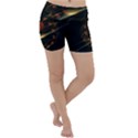 Fractal Digital Art Lightweight Velour Yoga Shorts View1