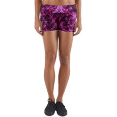 Fractal Art Digital Art Yoga Shorts by Pakrebo