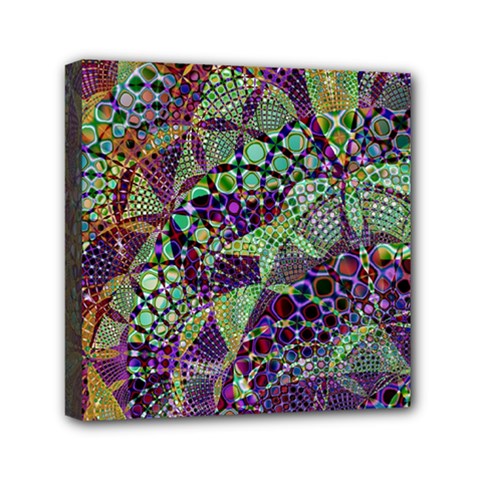 Background Design Art Artwork Mini Canvas 6  X 6  (stretched) by Pakrebo