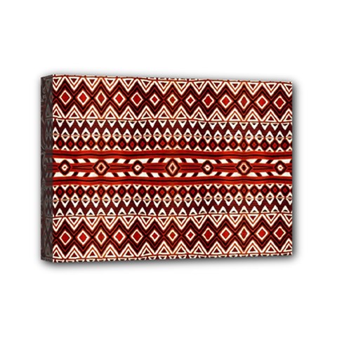 Navajo 2 Mini Canvas 7  X 5  (stretched) by ArtworkByPatrick