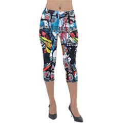 Image 1 Lightweight Velour Capri Leggings  by TajahOlsonDesigns