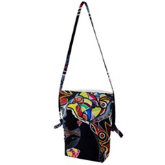 Tajah Olson Designs  Folding Shoulder Bag by TajahOlsonDesigns