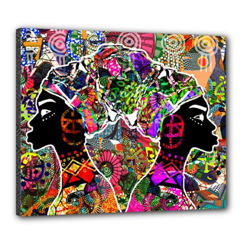 Design 2 Canvas 24  X 20  (stretched) by TajahOlsonDesigns