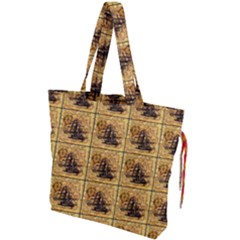 Ship Drawstring Tote Bag by ArtworkByPatrick