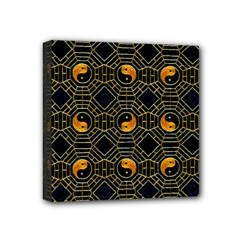 Yin Yang Mini Canvas 4  X 4  (stretched) by ArtworkByPatrick