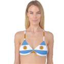 Argentina Flag Reversible Tri Bikini Top View3