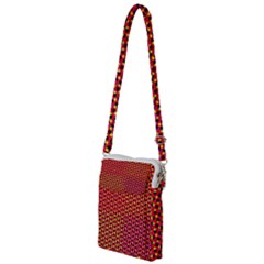 Pattern Textile Structure Abstract Multi Function Travel Bag by Pakrebo