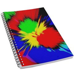 Color Halftone Grid Raster Image 5 5  X 8 5  Notebook by Pakrebo