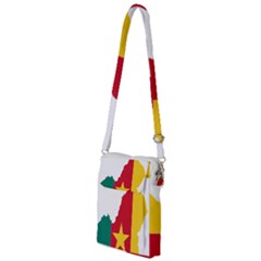 Cameroon Flag Map Geography Multi Function Travel Bag by Sapixe