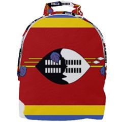 Swaziland Flag Map Geography Mini Full Print Backpack by Sapixe