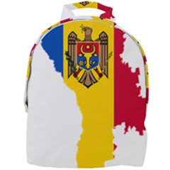 Moldova Country Europe Flag Mini Full Print Backpack by Sapixe