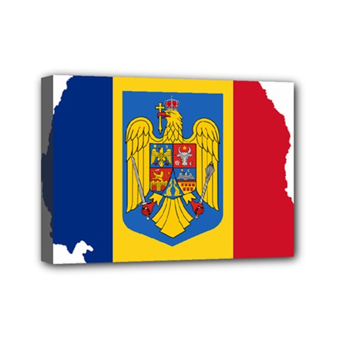 Romania Country Europe Flag Mini Canvas 7  X 5  (stretched) by Sapixe