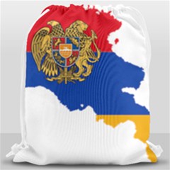 Borders Country Flag Geography Map Drawstring Bag (large) by Sapixe