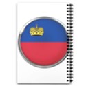 Lithuania Flag Country Symbol 5.5  x 8.5  Notebook View2
