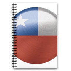 Chile Flag Country Chilean 5 5  X 8 5  Notebook by Sapixe