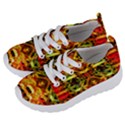 Mosaic Structure Grain Mode Kids  Lightweight Sports Shoes View2