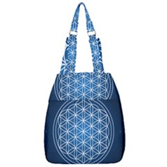 Mandala Flower Of Life Center Zip Backpack by Pakrebo
