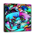 Abstract Flower Painting Mini Canvas 8  x 8  (Stretched) View1