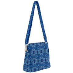 H 4 Zipper Messenger Bag by ArtworkByPatrick