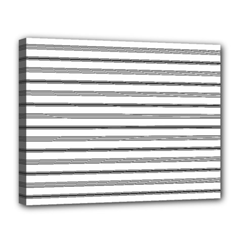 Casual Canvas 14  X 11  (stretched) by scharamo
