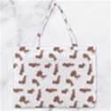 Casual Zipper Medium Tote Bag View1