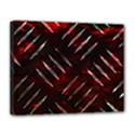 Background Red Metal Canvas 14  x 11  (Stretched) View1