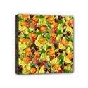Background Pattern Structure Fruit Mini Canvas 4  x 4  (Stretched) View1