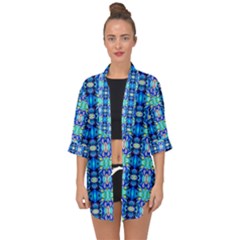 K 6 Open Front Chiffon Kimono by ArtworkByPatrick