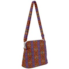 M 3 Zipper Messenger Bag by ArtworkByPatrick