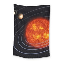 Solar System Planet Planetary System Small Tapestry by Sudhe