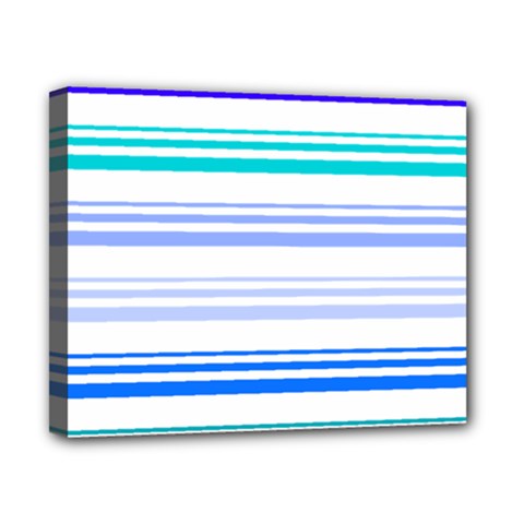 Marine Canvas 10  X 8  (stretched) by scharamo