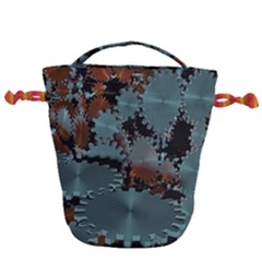 Gear Gears Technology Transmission Drawstring Bucket Bag by Simbadda