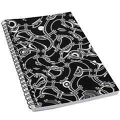 Unfinishedbusiness Black On White 5 5  X 8 5  Notebook by designsbyamerianna