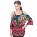 Fractals 3d Graphics Designs Flutter Tees View1