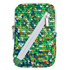 Funky Sequins Belt Pouch Bag (small) by essentialimage