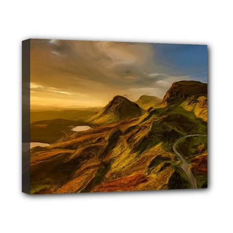 Painting Oil Painting Photo Painting Canvas 10  X 8  (stretched) by Sudhe