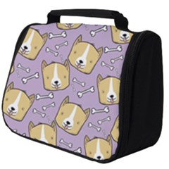 Corgi Pattern Full Print Travel Pouch (big) by Sudhe