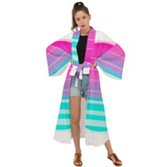 Portable Network Graphics Maxi Kimono by Sudhe