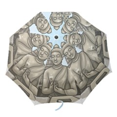 Borobudur Temple Folding Umbrellas by Sudhe