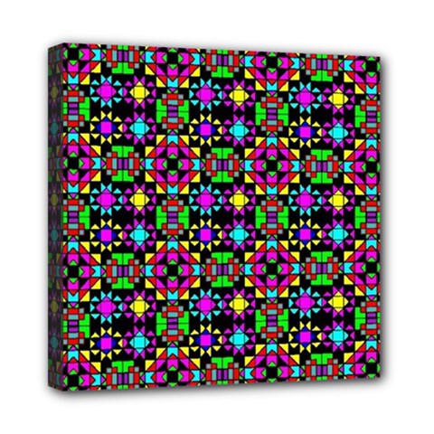 Colorful 58 Mini Canvas 8  X 8  (stretched) by ArtworkByPatrick